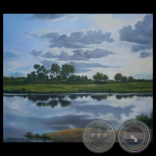 CONTRALUZ, 2015 - Óleo de MARTÍN LUIS VALLEJOS